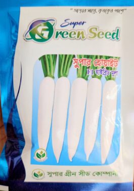 F1 হাইব্রিড মূলা : সুপার হোয়াইট